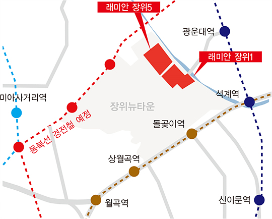 삼성물산, 서울 최대 규모 장위뉴타운에 ‘래미안 장위’ 첫선!