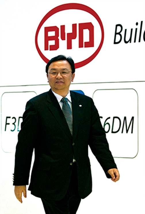 (붙임) (2) 왕촨푸 BYD 회장, 배터리 이어 전기차도 세계 정복