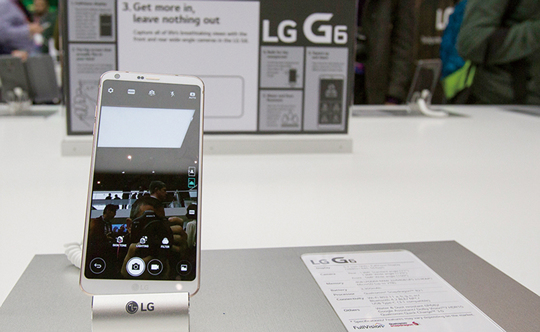 LG전자, G6 공개…3월 10일 국내 출시