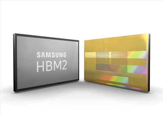 삼성전자, 세계 최대 전송량 &#39;2세대 8GB HBM2 D램&#39; 본격 양산