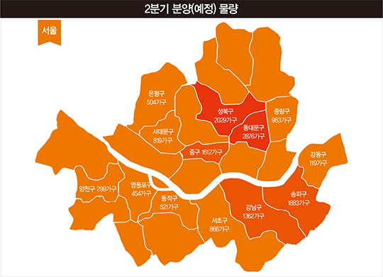 봄 맞은 분양 시장, 13만5790가구 쏟아진다